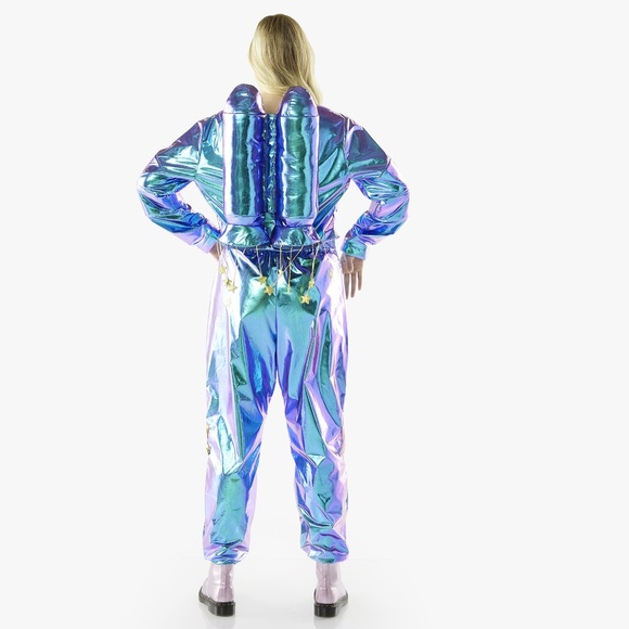 Adult Light-Up Cosmic Sparkle Astronaut Costume - PBK - Picture 3 of 14
